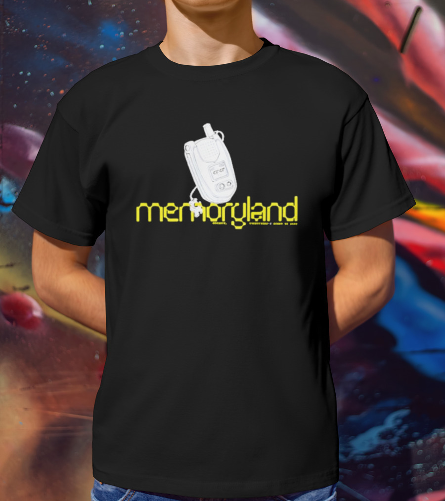 Memoryland Flip Goodbye Everything's Gonna Be Okay Retro Phone T-Shirt