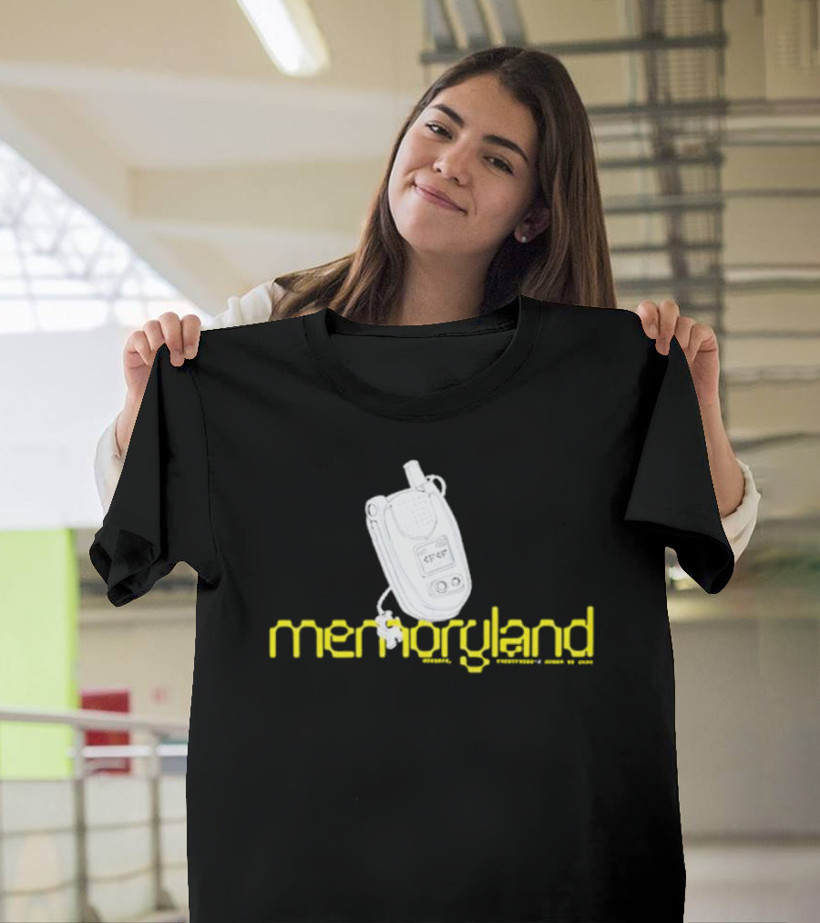 Memoryland Flip Goodbye Everything's Gonna Be Okay Retro Phone T-Shirt