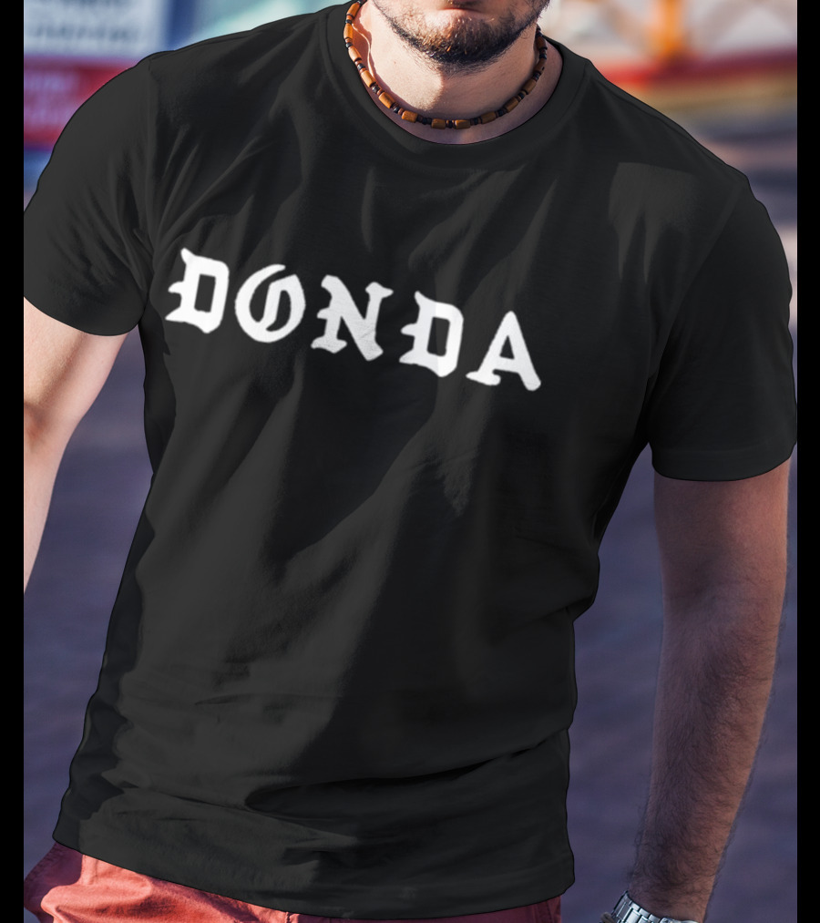 Kanye West Donda Gothic Font T-Shirt
