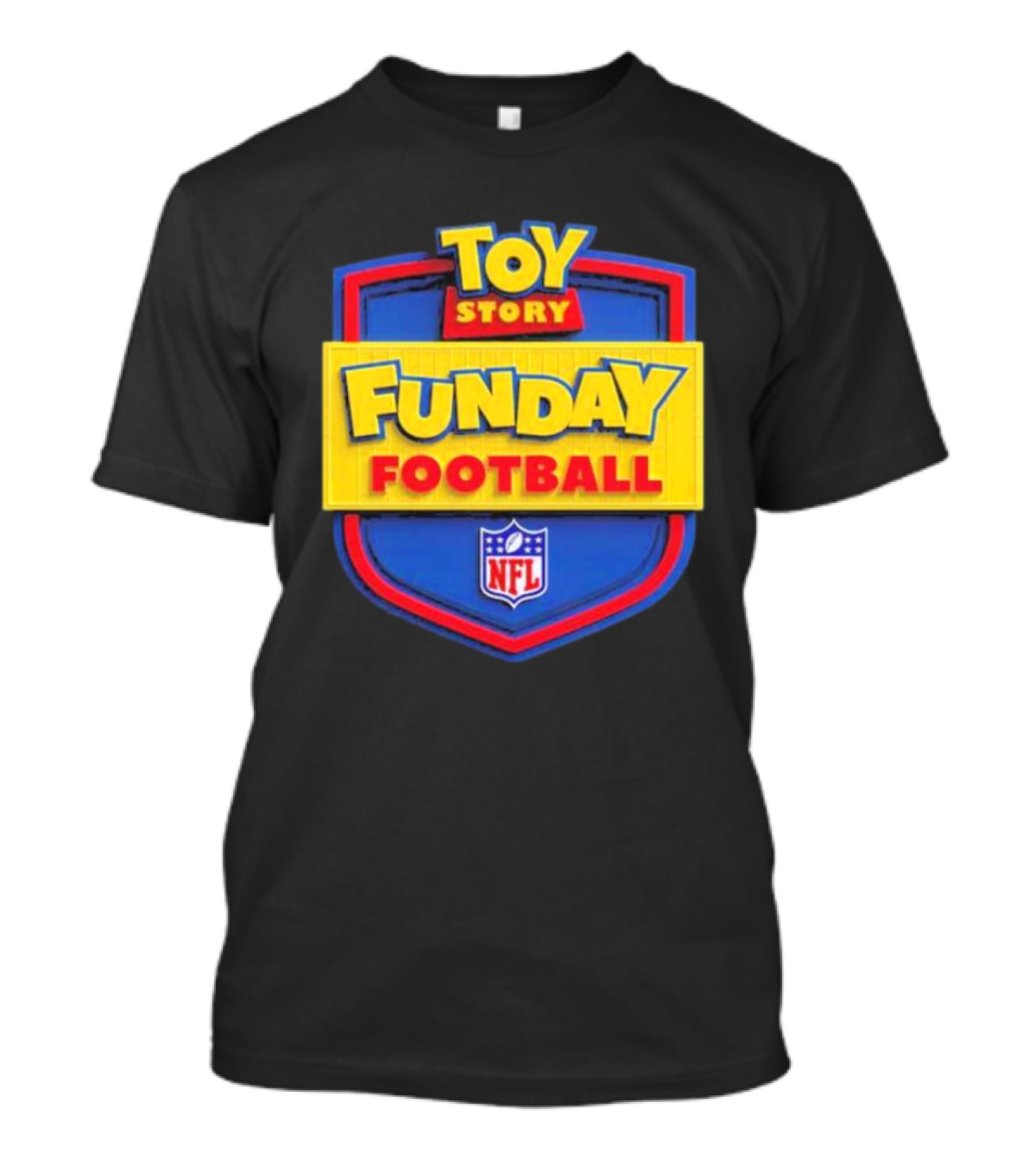 Toy Story Funday Football NFL Shield T-Shirt
