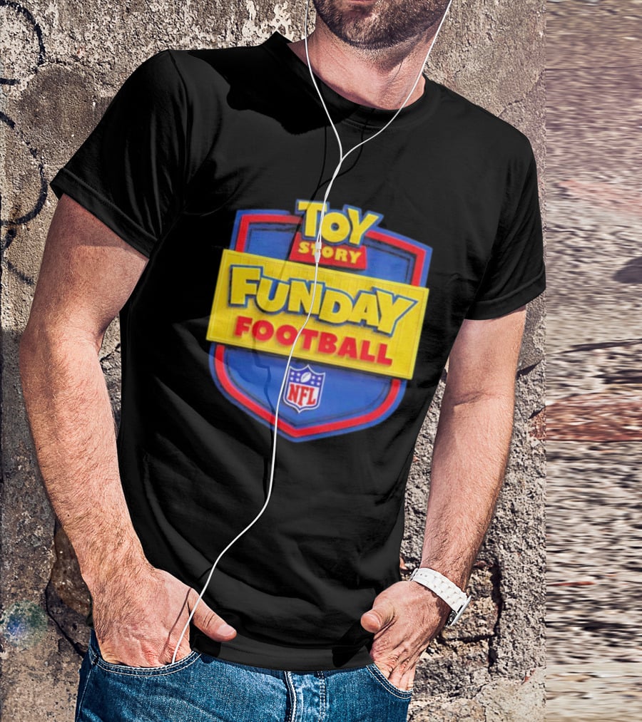 Toy Story Funday Football NFL Shield T-Shirt