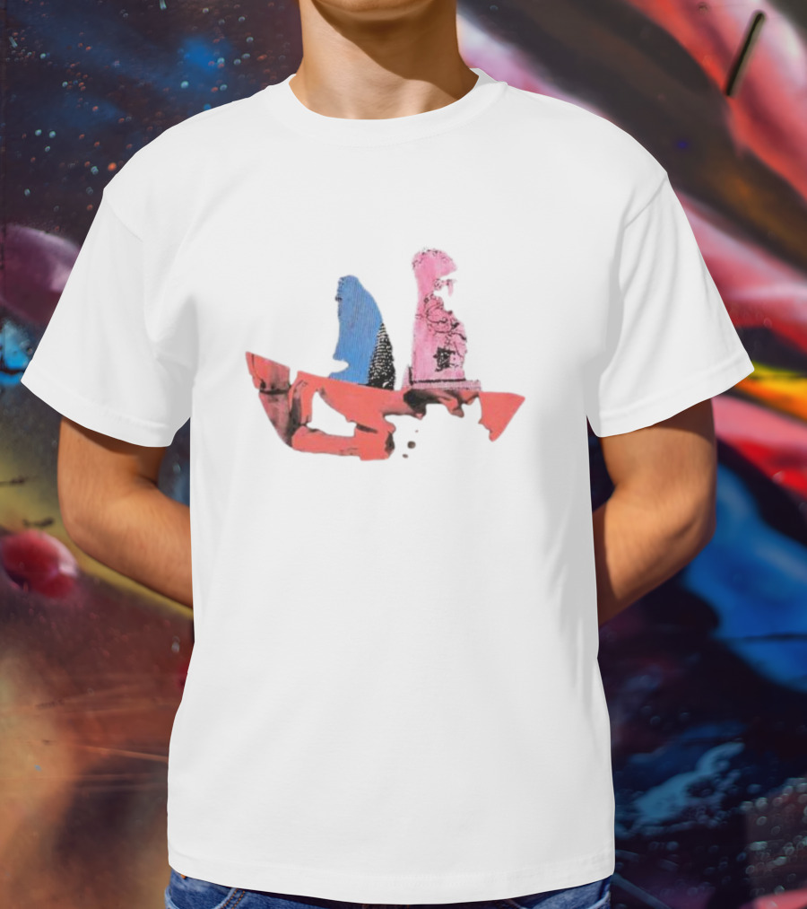 Animal Collective Time Skiffs Abstract Boat T-Shirt