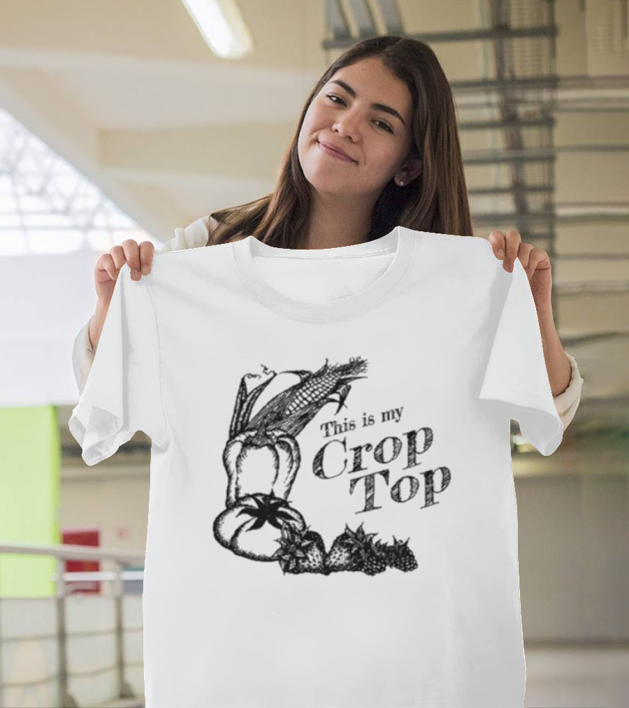 Hanif Abdurraqib This Is My Crop Top Vegetables And Fruits T-Shirt