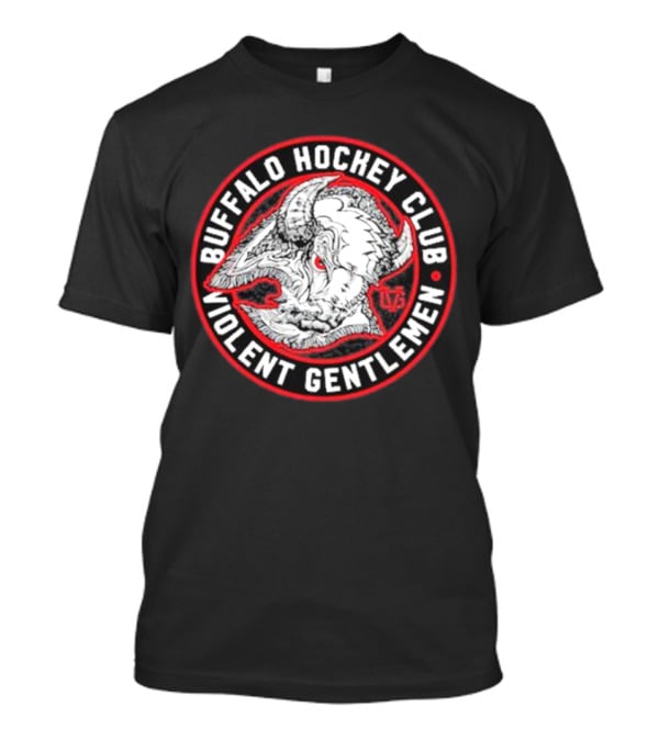 Buffalo Hockey Club Violent Gentlemen VGSkull T-Shirt