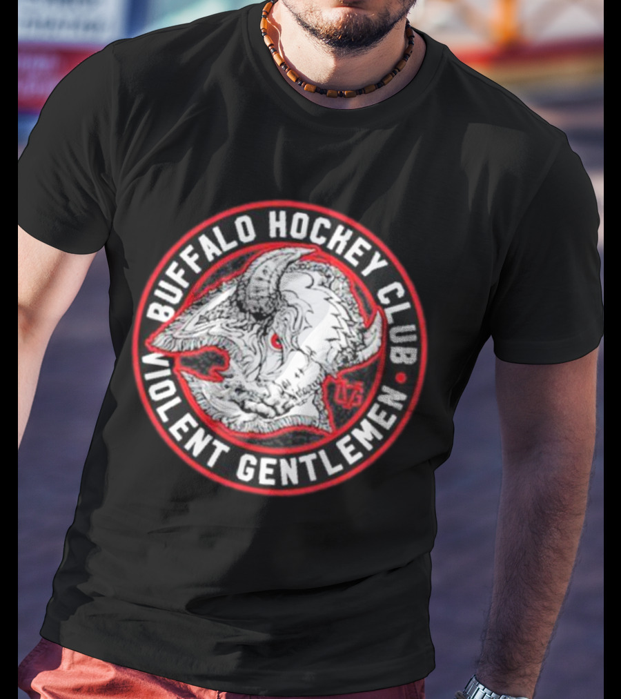 Buffalo Hockey Club Violent Gentlemen VGSkull T-Shirt