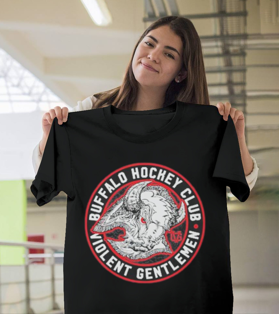Buffalo Hockey Club Violent Gentlemen VGSkull T-Shirt