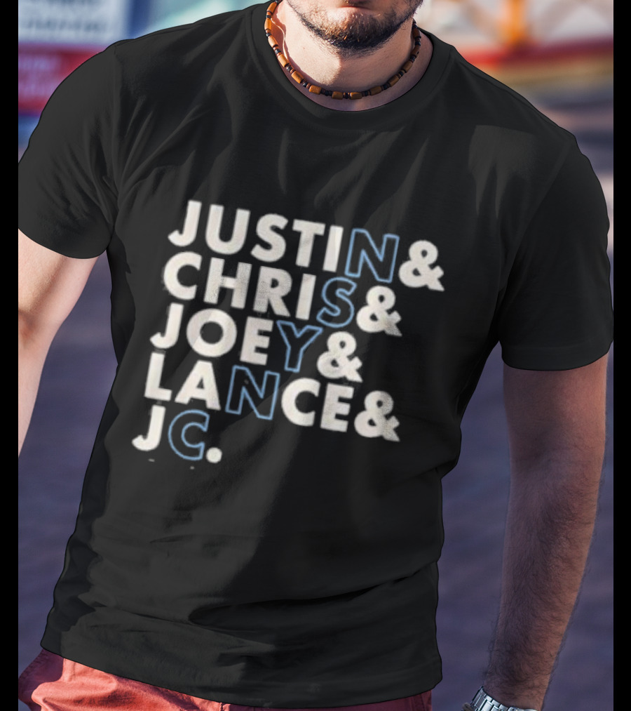 Justin Chris Joey Lance JC NSYNC T-Shirt