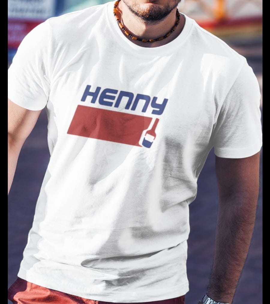 Henny Cola Logo Bottle T-Shirt