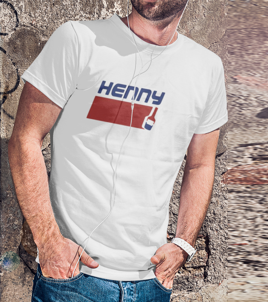 Henny Cola Logo Bottle T-Shirt