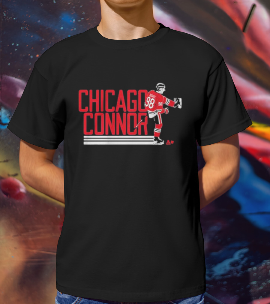 Chicago Connor Bedard Hockey Player 98 T-Shirt