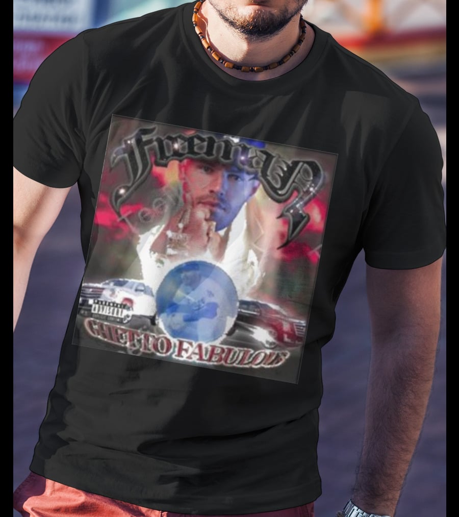 Freeman Ghetto Fabulous With Cars T-Shirt