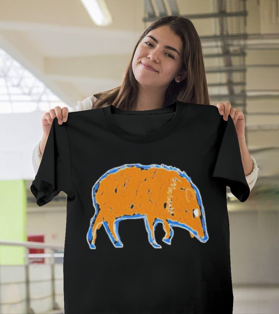 For All The Hogs Orange Boar T-Shirt