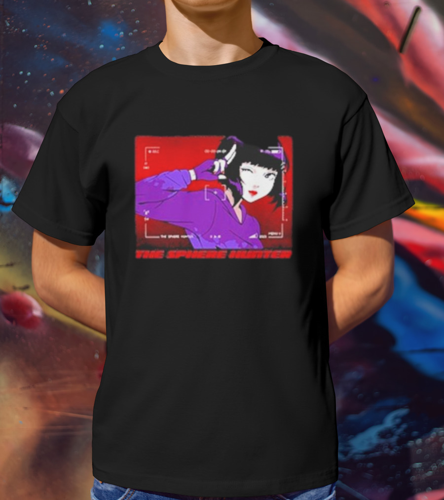 Sukebannyc Anime Style The Sphere Hunter Cyber T-Shirt