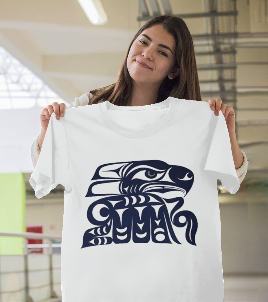Muckleshoot Indian Tribe Seahawks Tribal T-Shirt