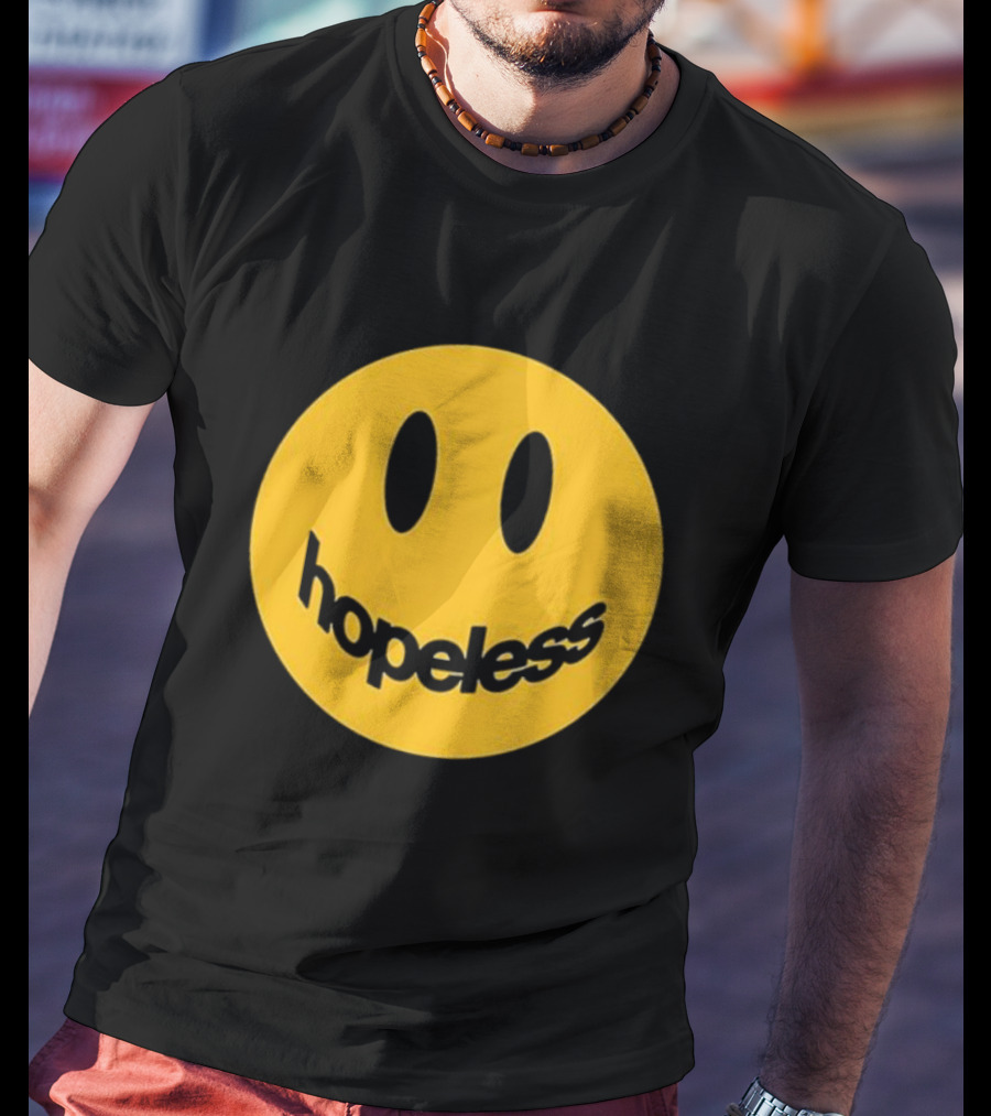 Hopeless Yellow Smiley Face T-Shirt