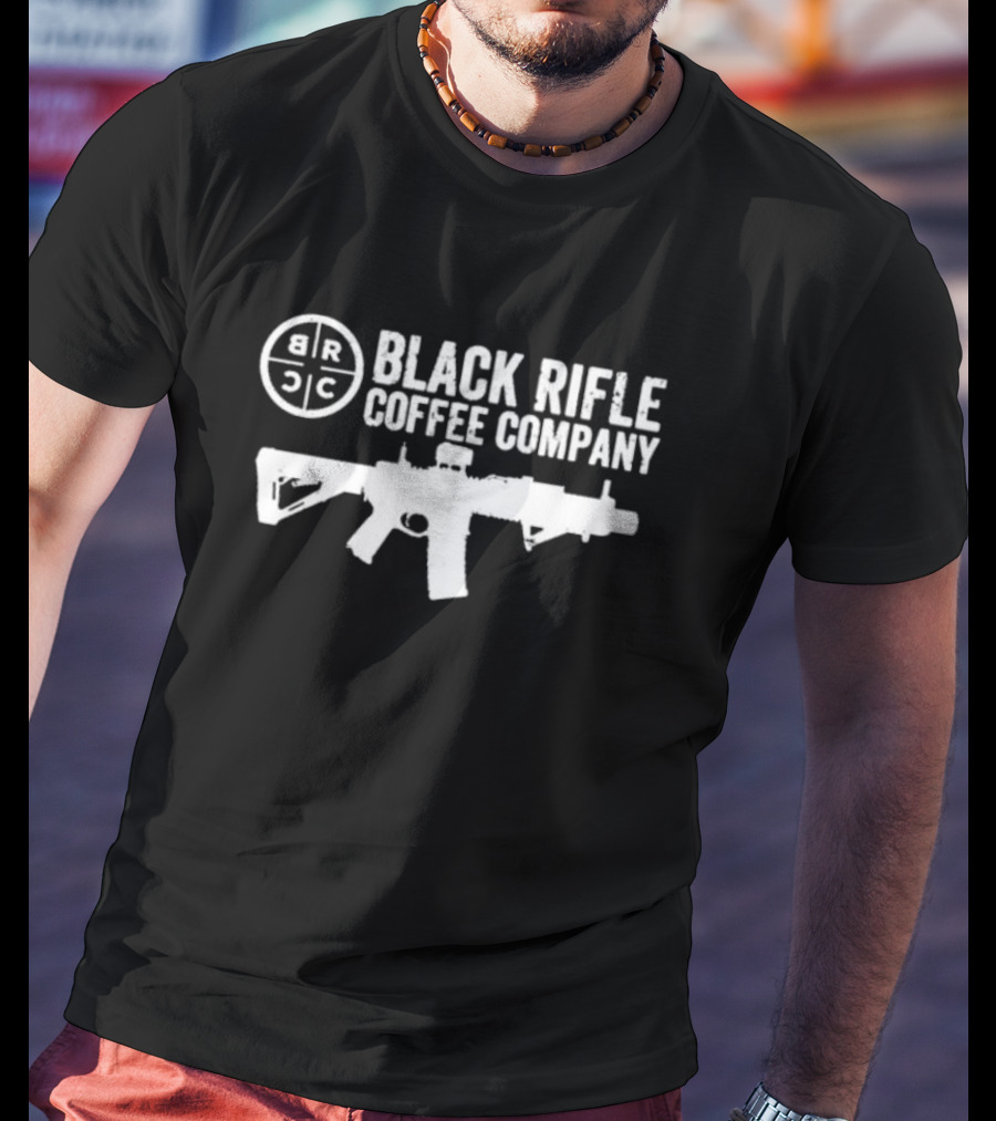 Steven Crowder BRCC Black Rifle Coffee Company Gun T-Shirt