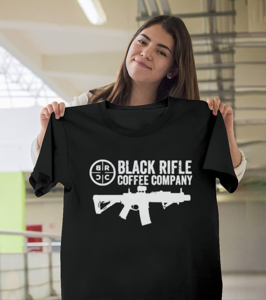 Steven Crowder BRCC Black Rifle Coffee Company Gun T-Shirt