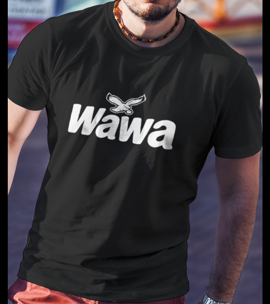 Wawa Eagle Logo Rob McElhenney Philadelphia Eagles T-Shirt