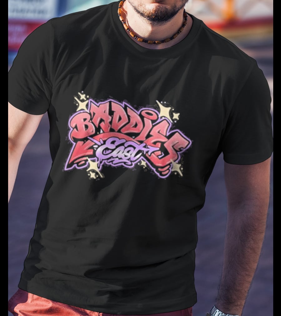 Baddies East Graffiti Stars T-Shirt