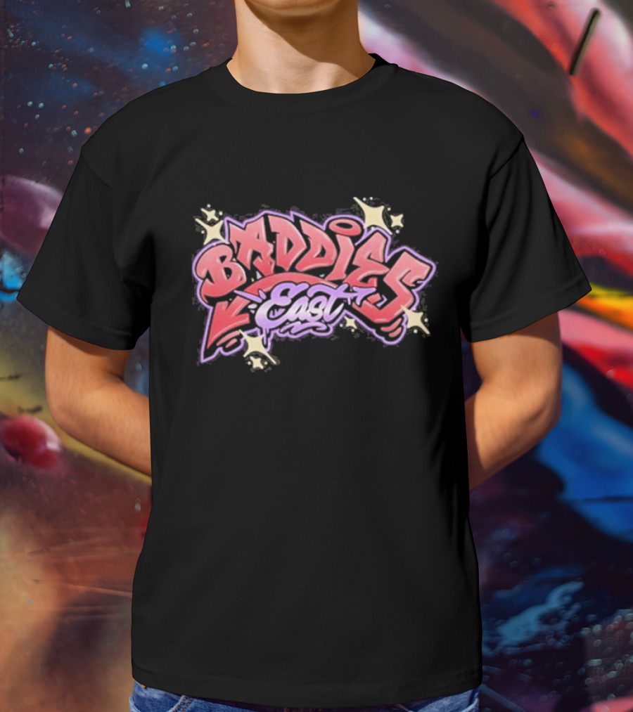 Baddies East Graffiti Stars T-Shirt