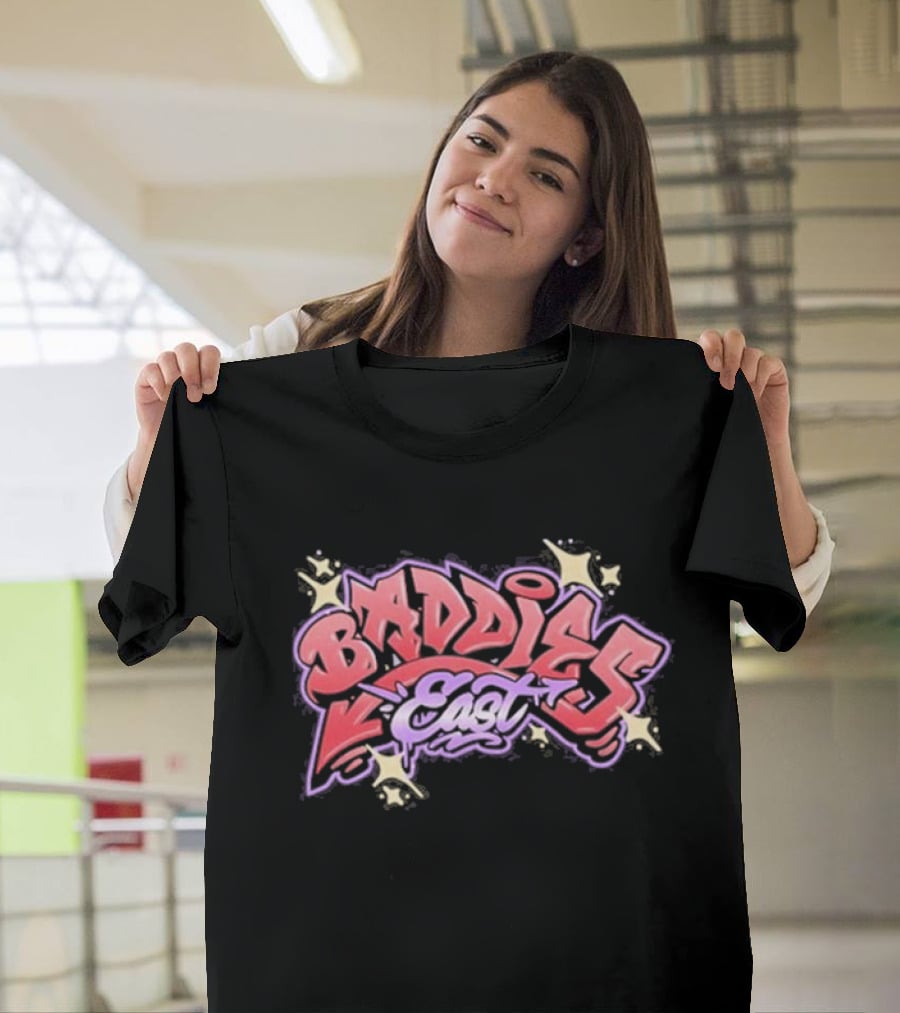 Baddies East Graffiti Stars T-Shirt