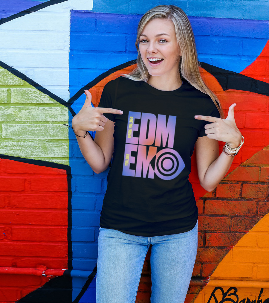 Before You Liked Edm Emo Nite X Insomniac Collaboration Pastel Gradient T-Shirt