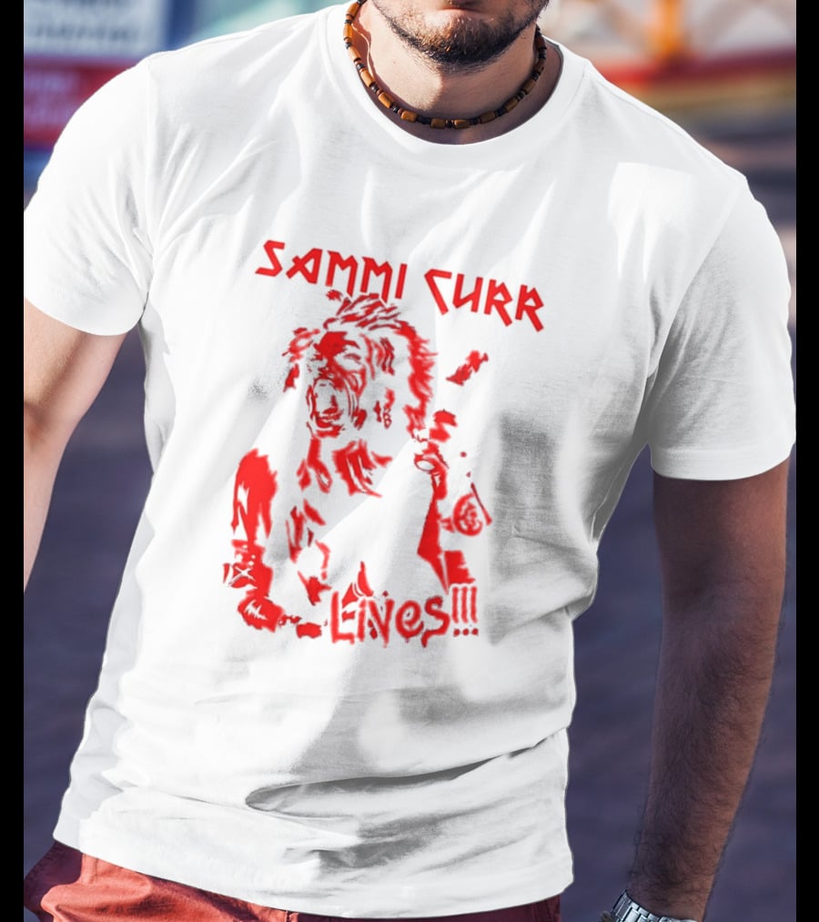 Sammi Curr Lives Heavy Metal Horror T-Shirt