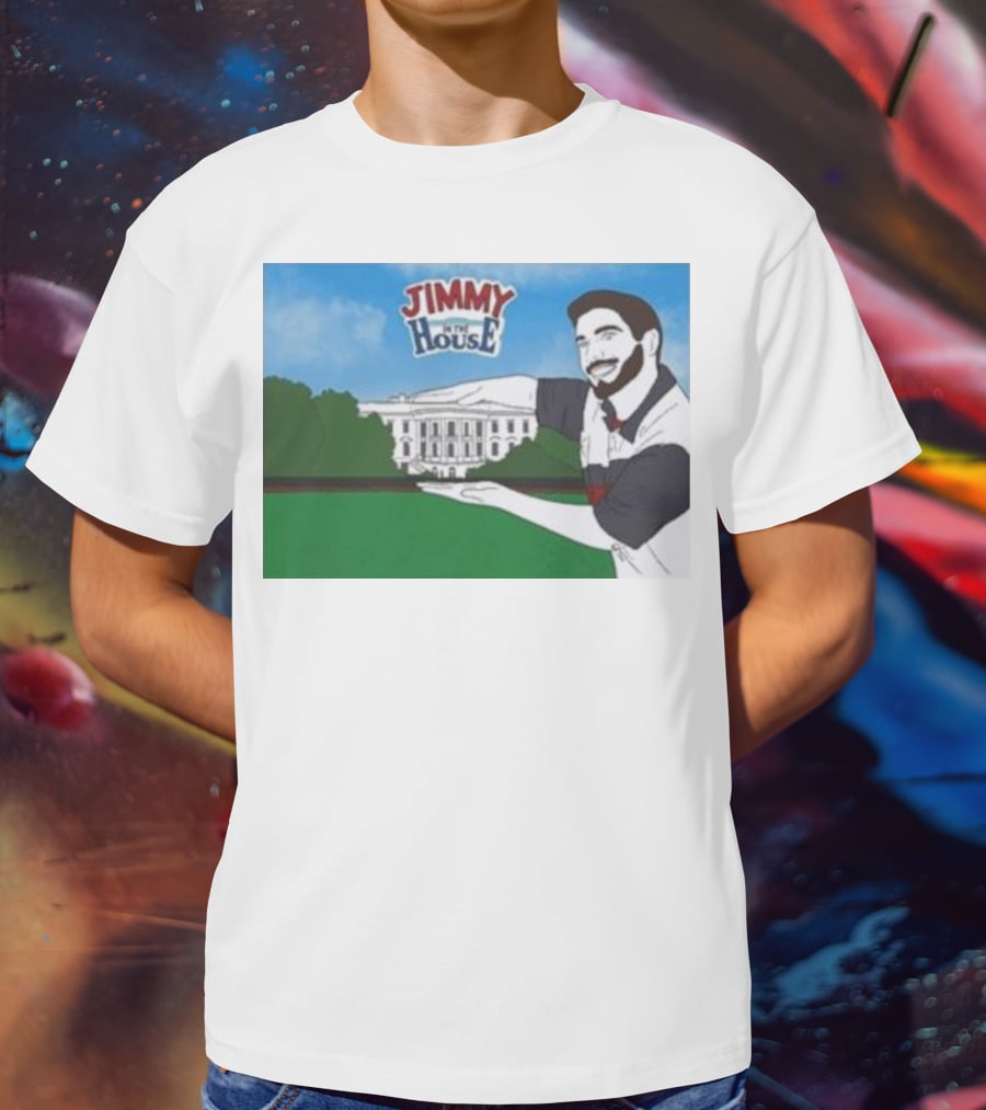 Jimmy In The House White House T-Shirt