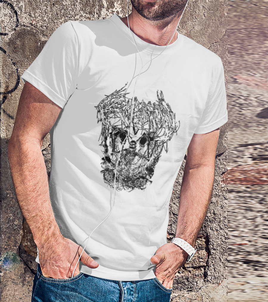 Ken Carson AGC Death Mosh Zombie Skull T-Shirt
