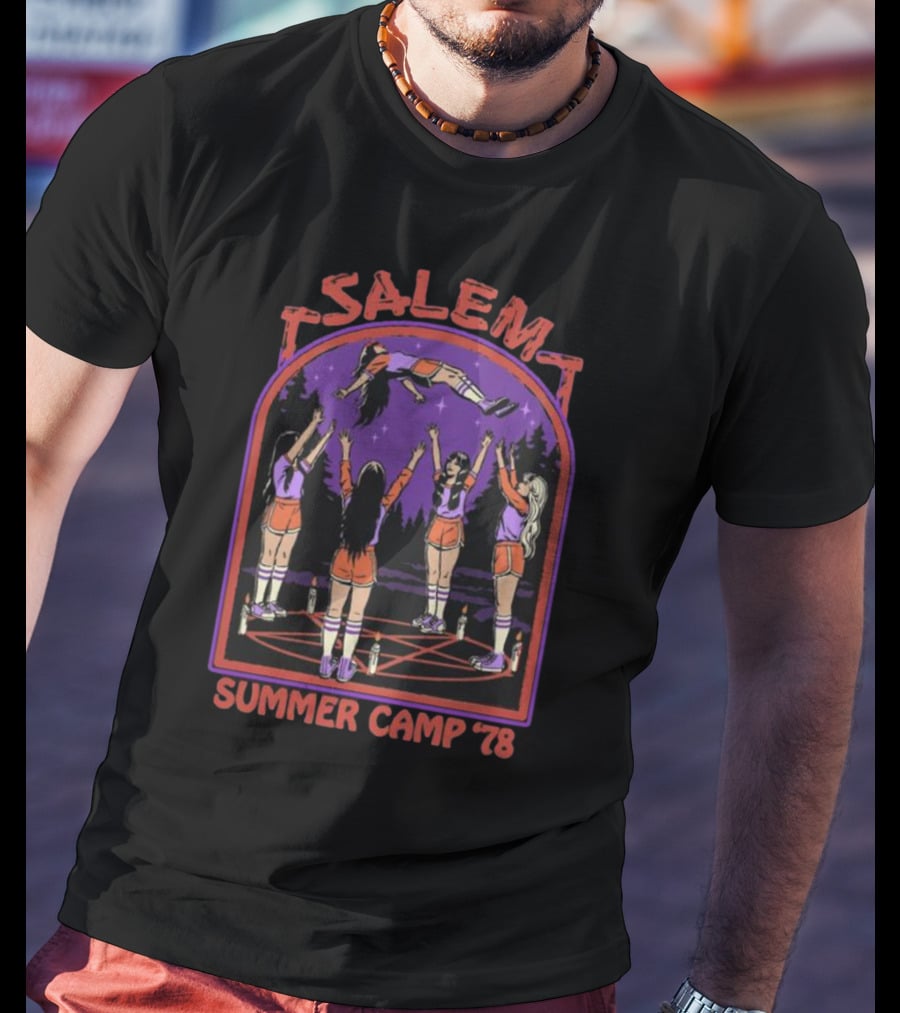 Salem Summer Camp '78 Halloween Cheerleaders Ritual T-Shirt