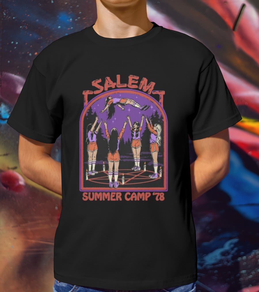 Salem Summer Camp '78 Halloween Cheerleaders Ritual T-Shirt