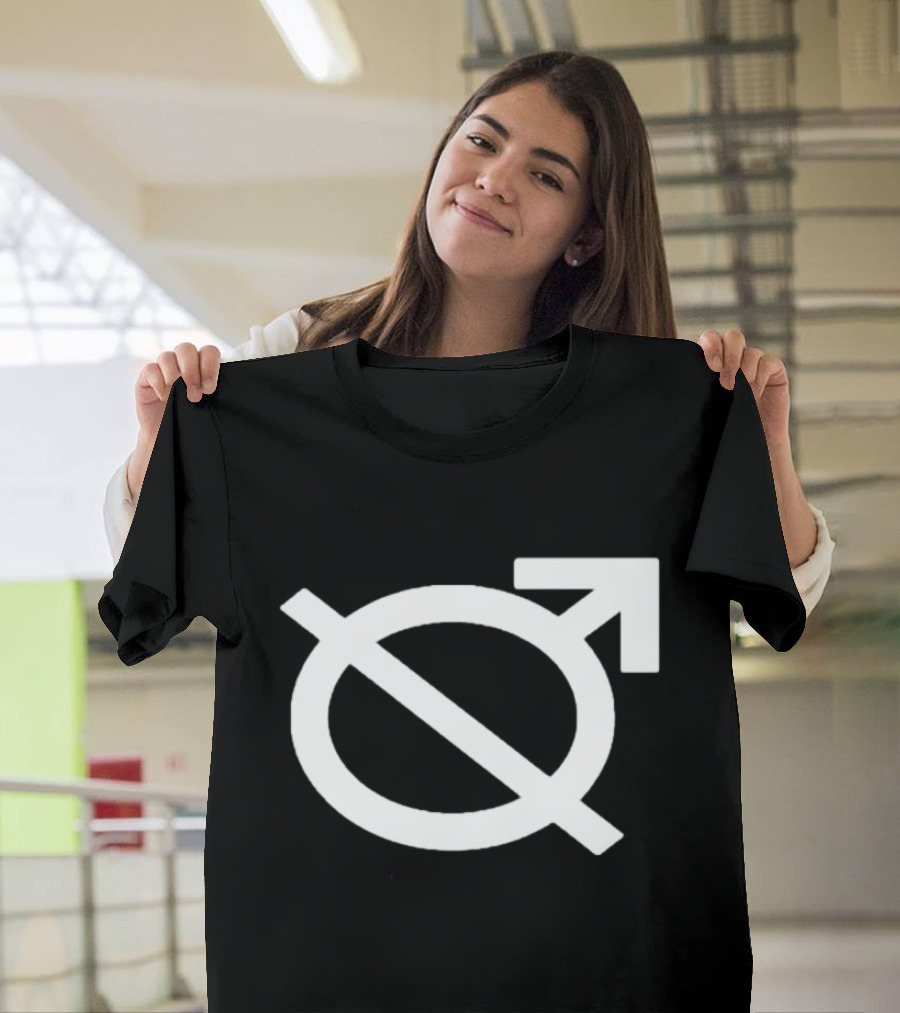 Hitsuji Goods Merch The VHS Doggy Mars Symbol Circle Arrow T-Shirt