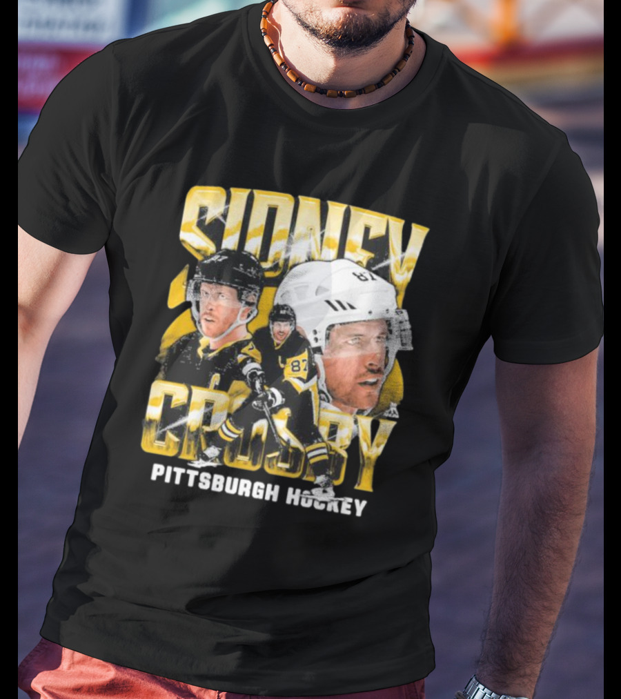 Sidney Crosby Pittsburgh Hockey Vintage 87 T-Shirt