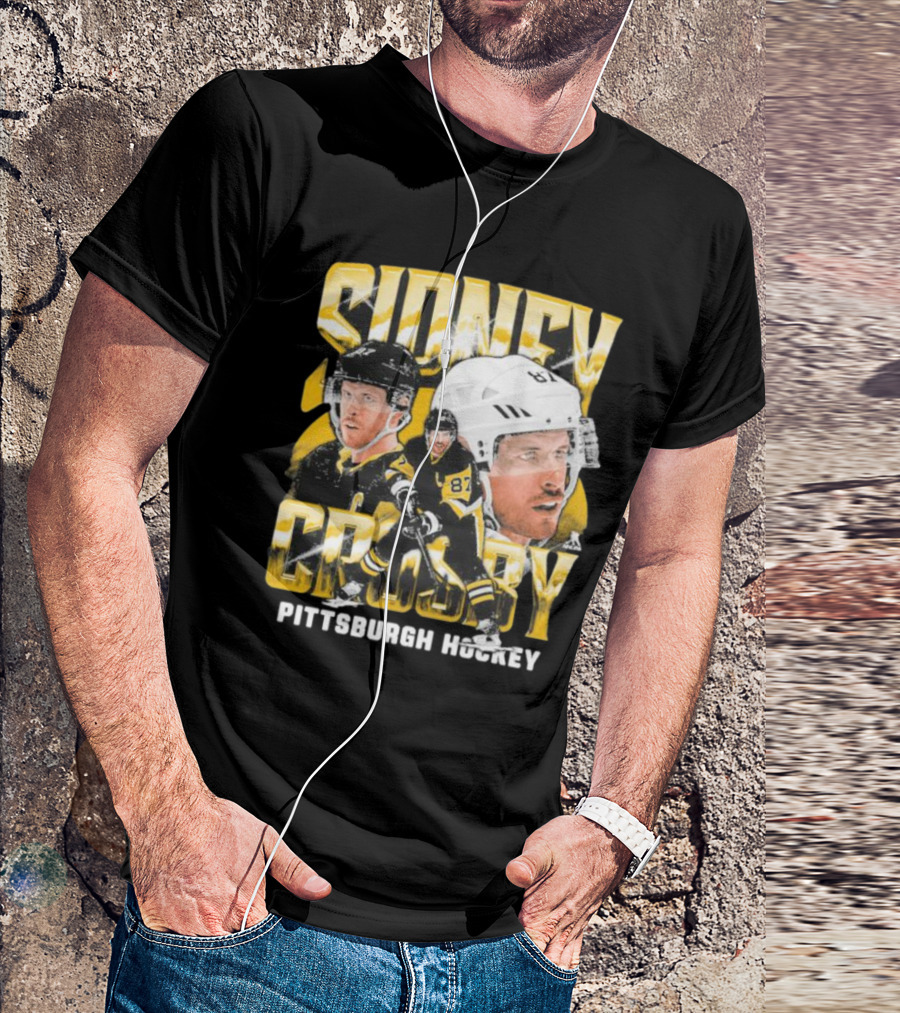 Sidney Crosby Pittsburgh Hockey Vintage 87 T-Shirt