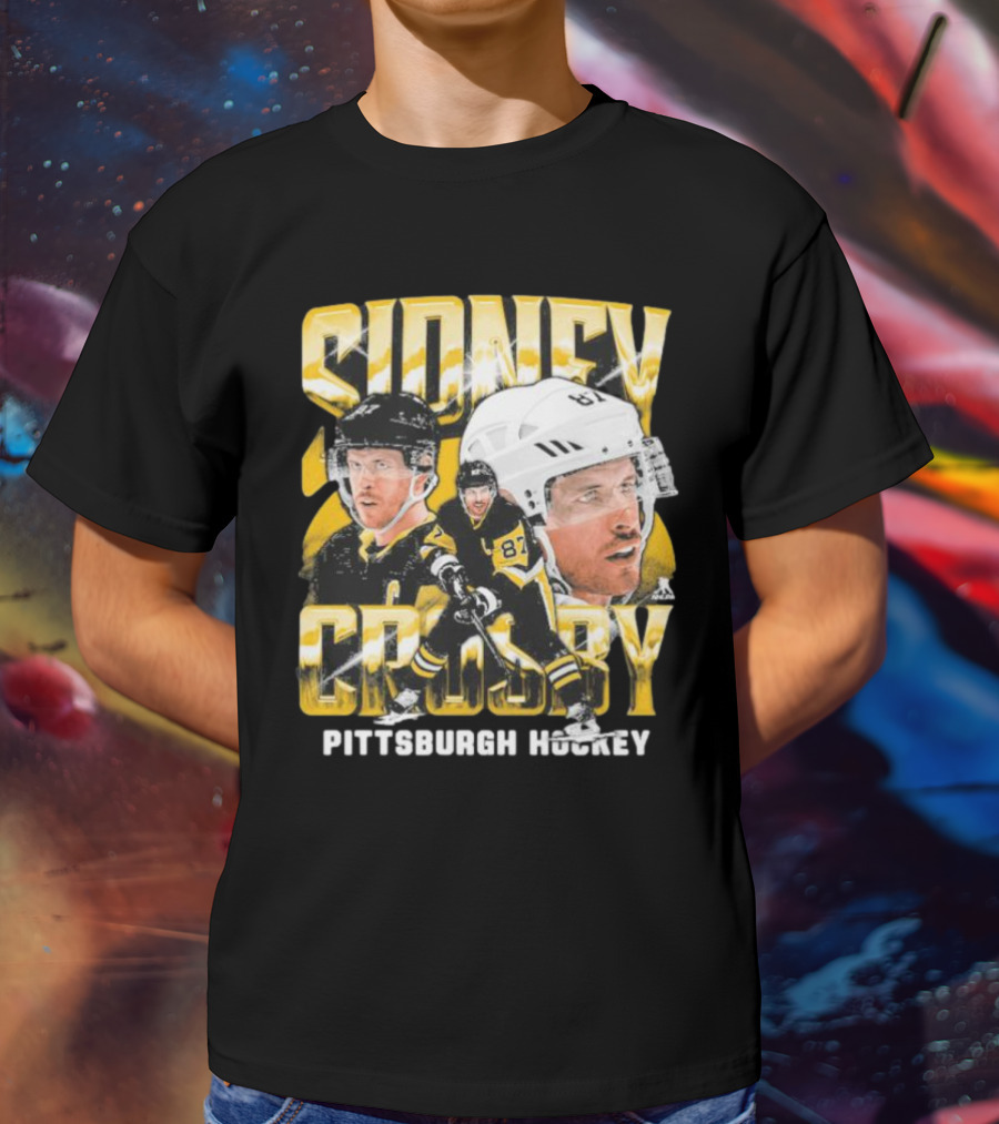Sidney Crosby Pittsburgh Hockey Vintage 87 T-Shirt