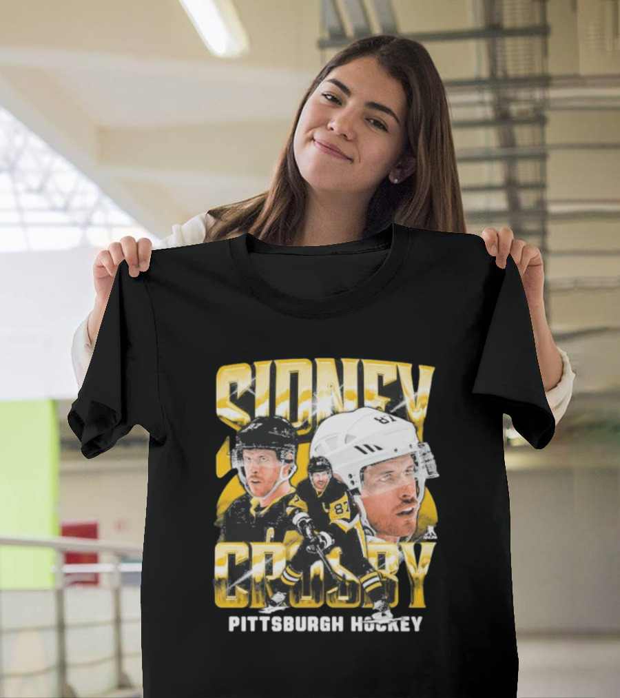 Sidney Crosby Pittsburgh Hockey Vintage 87 T-Shirt