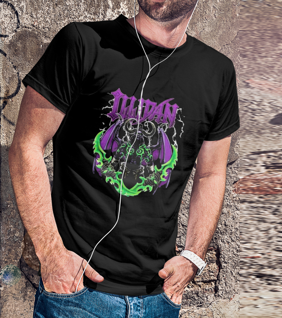 Illidan Stormrage Blizzard World Of Warcraft Iconic Demon Hunter T-Shirt