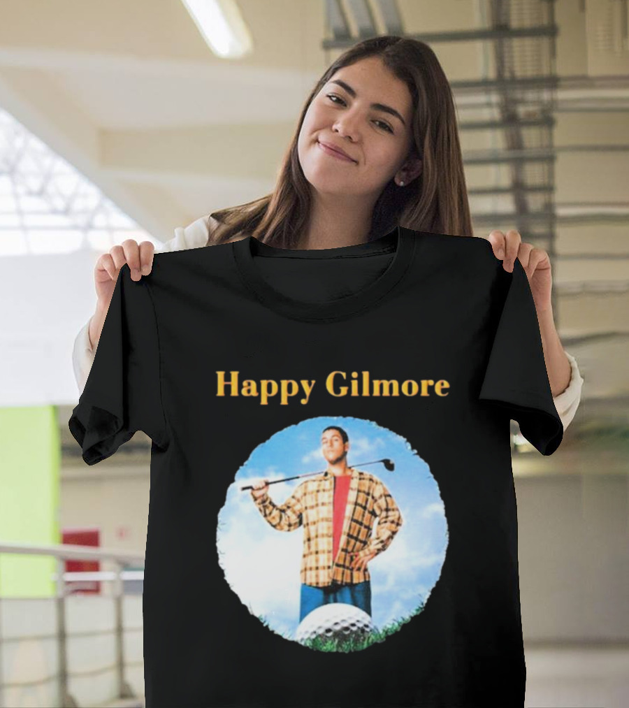 Happy Gilmore Golf Classic Plaid Shirt Pose T-Shirt