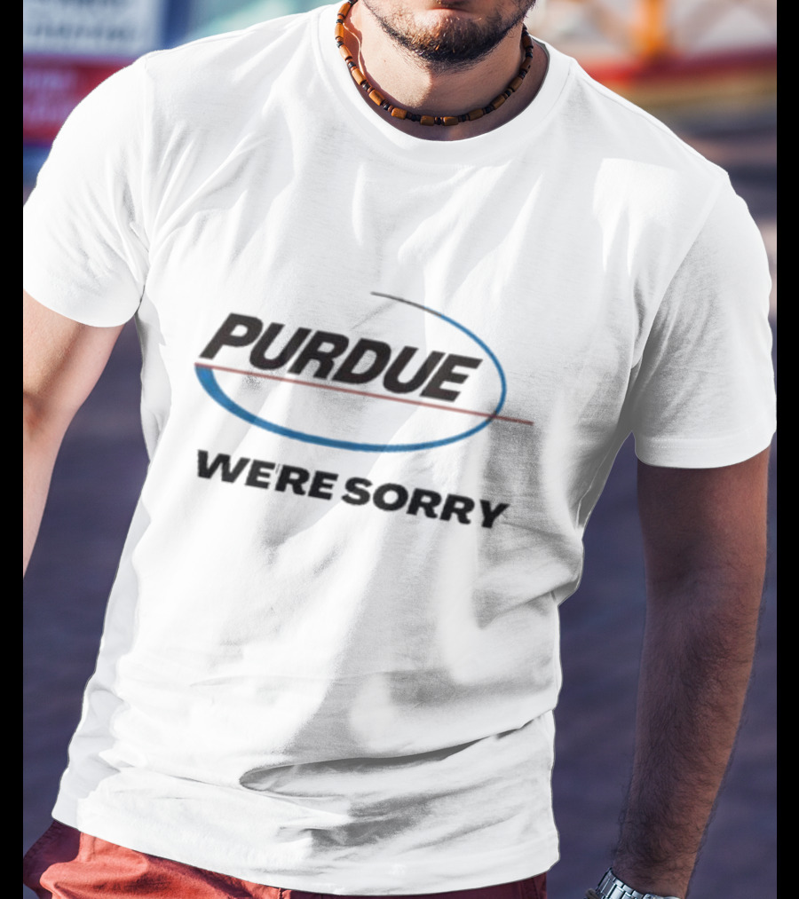 Purdue Pharma We're Sorry Opioid Crisis Apology T-Shirt