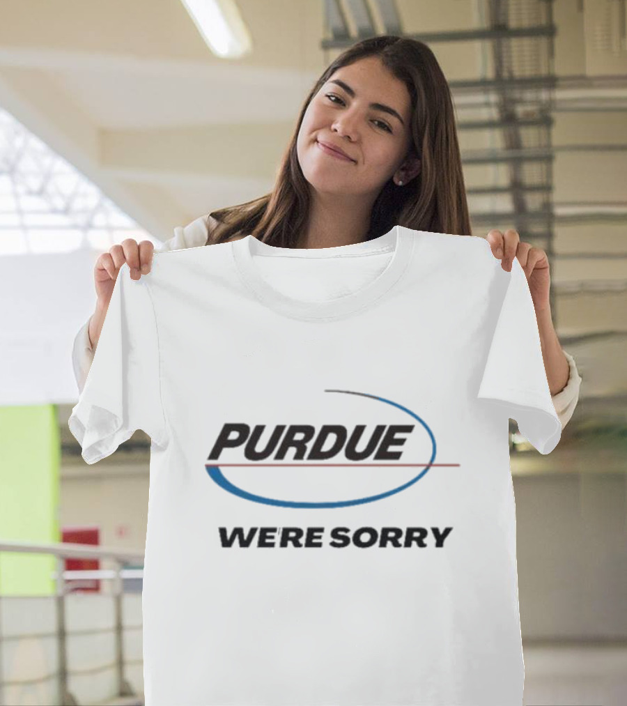 Purdue Pharma We're Sorry Opioid Crisis Apology T-Shirt