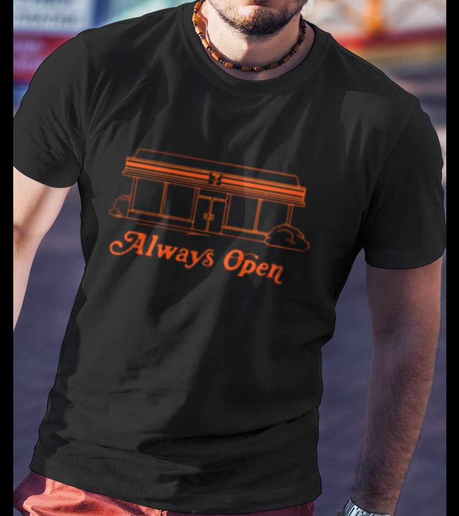 Seven Eleven Always Open Storefront T-Shirt