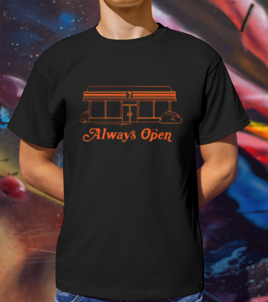 Seven Eleven Always Open Storefront T-Shirt