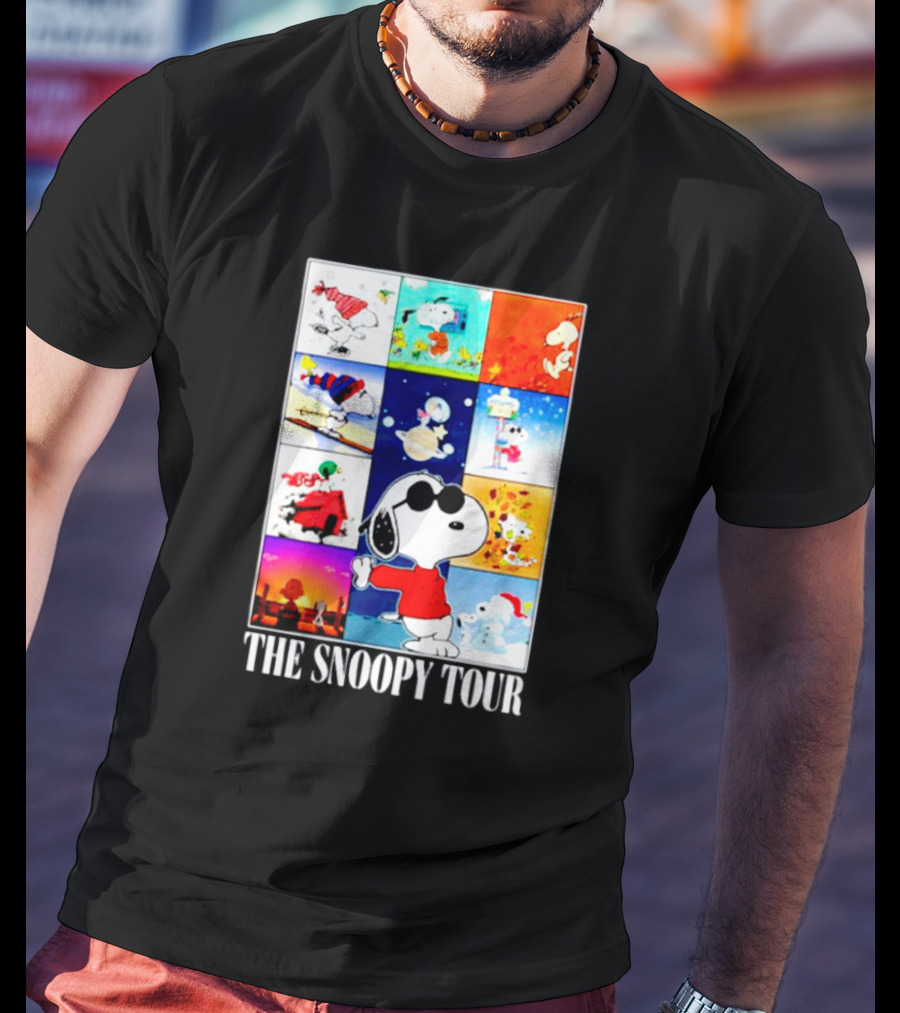 Peanuts Snoopy Autumn Seasons Tour T-Shirt