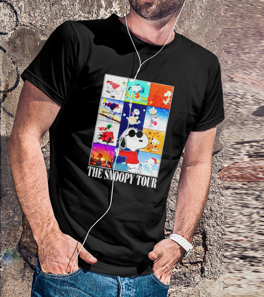 Peanuts Snoopy Autumn Seasons Tour T-Shirt
