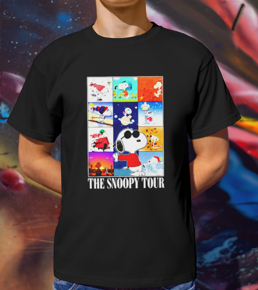 Peanuts Snoopy Autumn Seasons Tour T-Shirt