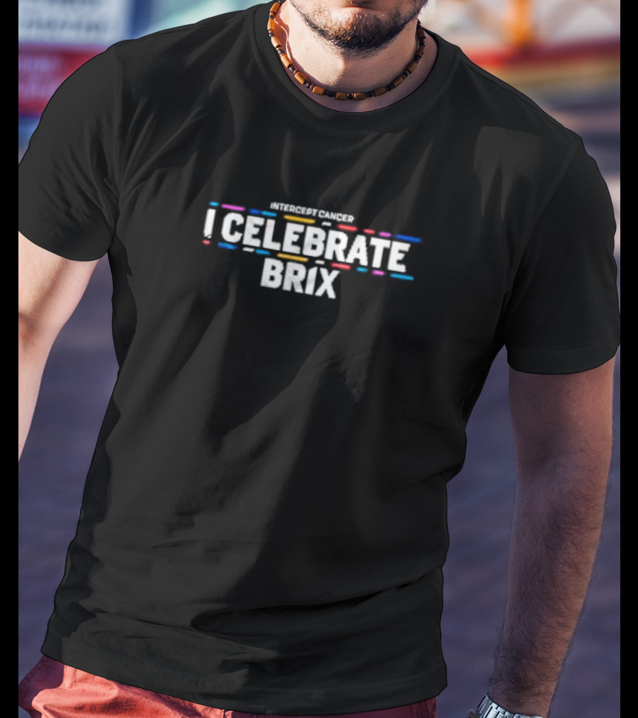 Cincinnati Bengals Intercept Cancer I Celebrate Brix T-Shirt