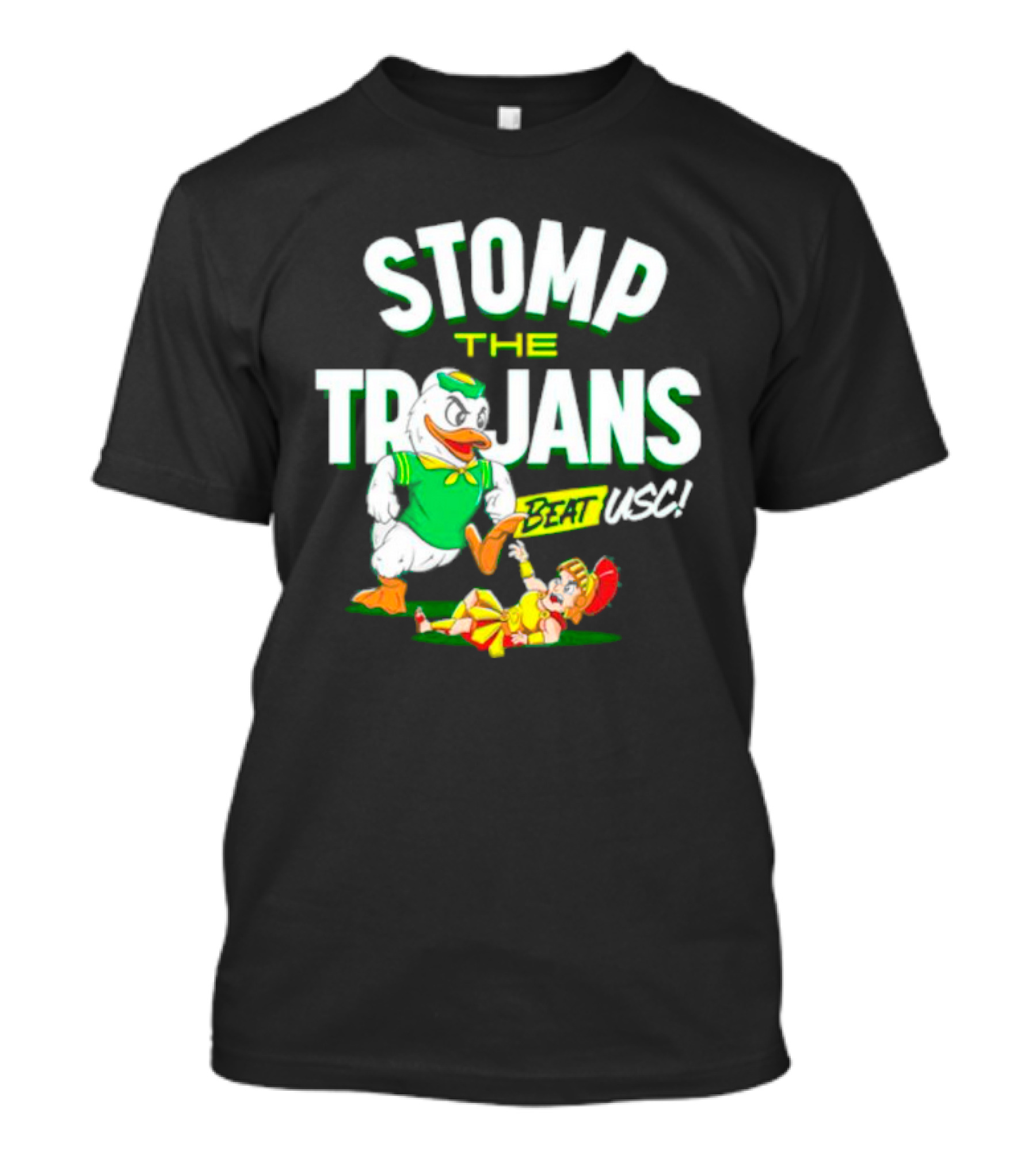 Oregon Ducks Stomp The Trojans Beat USC Victory T-Shirt