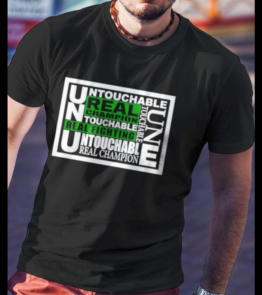 Pro-wrestling Noah Untouchable Real Champion Real Fighting T-Shirt