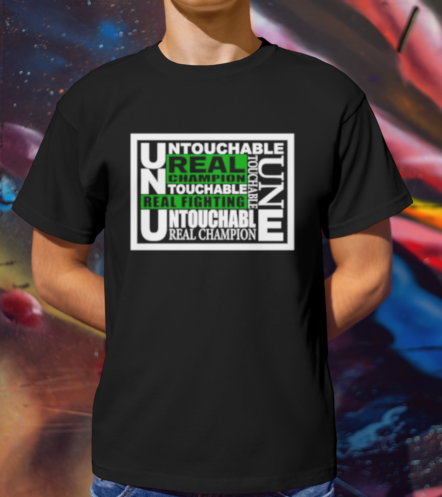 Pro-wrestling Noah Untouchable Real Champion Real Fighting T-Shirt