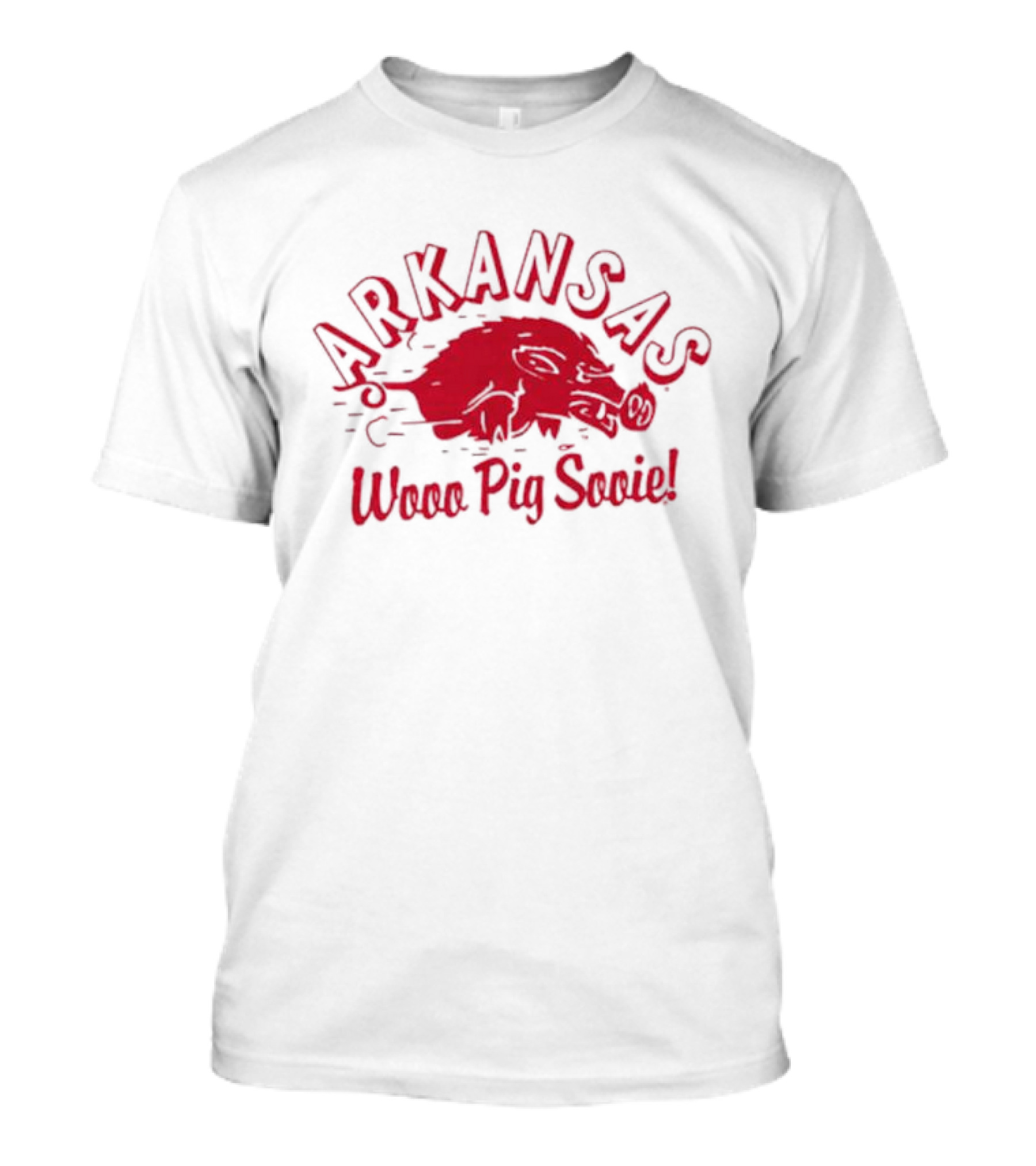 Arkansas Football Wooo Pig Sooie T-Shirt